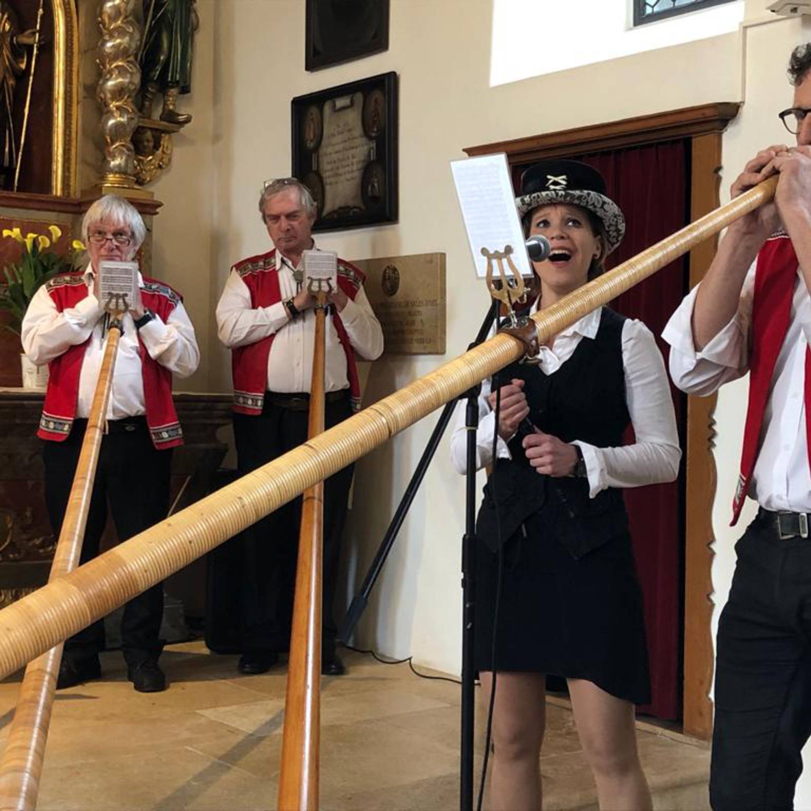 Les musiciens de L’Écho du Vorbourg