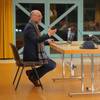 Devant une salle pleine, Bernard Reber a su captiver