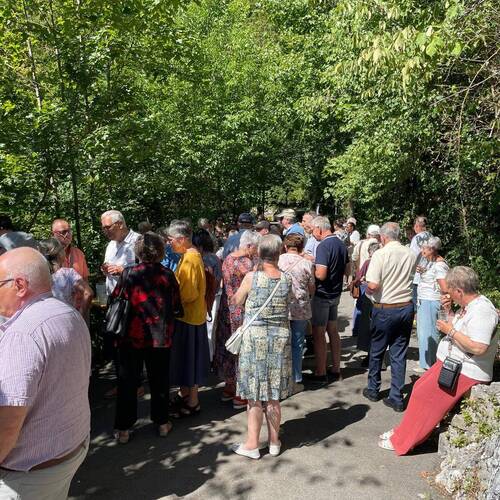 Un apéro estival réussi à Notre-Dame du Vorbourg !