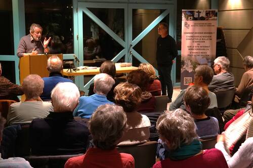Plus de 120 personnes étaient présentes au Centre l’Avenir vendredi 26 janvier pour écouter l’abbé Marc Donzé, spécialiste de la pensée de Maurice Zundel