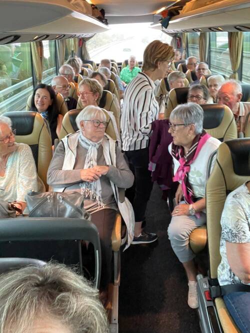 Une cinquantaine de membres des amis de Notre-Dame du Vorbourg se sont retrouvés pour une belle journée de découvertes, de partage et de convivialité !
